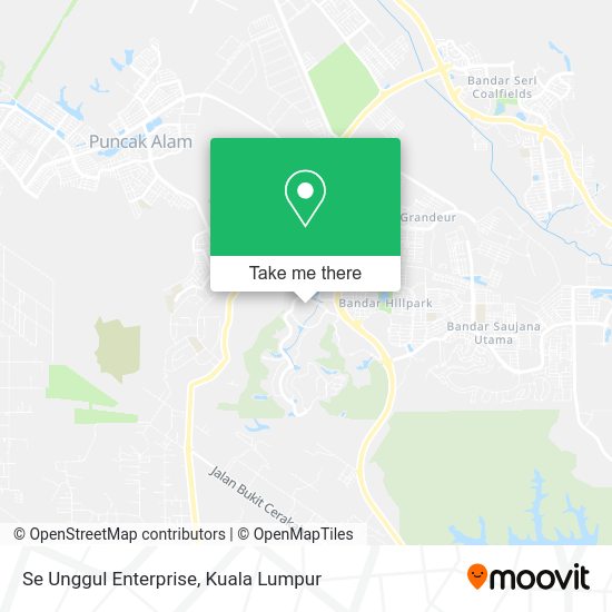 Se Unggul Enterprise map