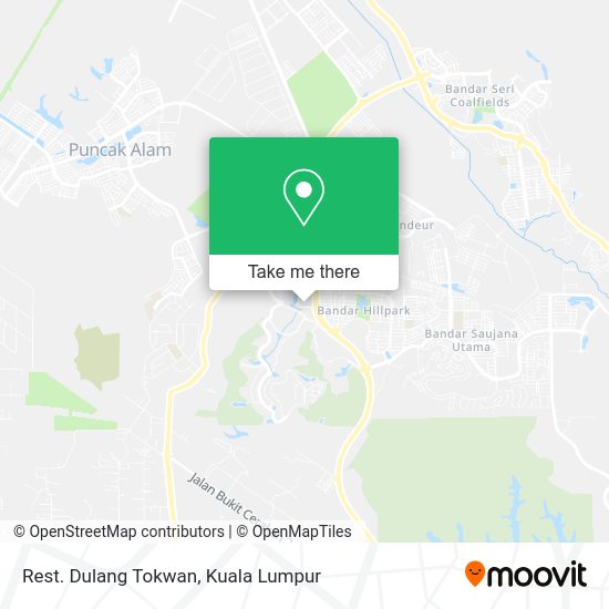 Peta Rest. Dulang Tokwan