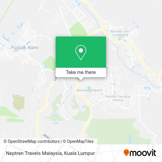 Peta Neptren Travels Malaysia