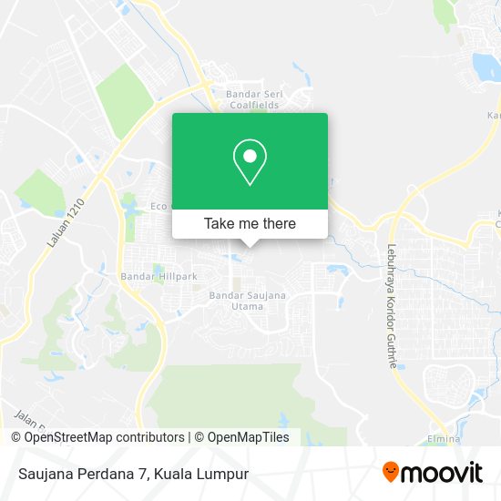 Saujana Perdana 7 map