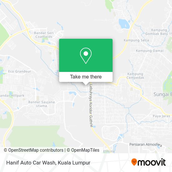 Hanif Auto Car Wash map