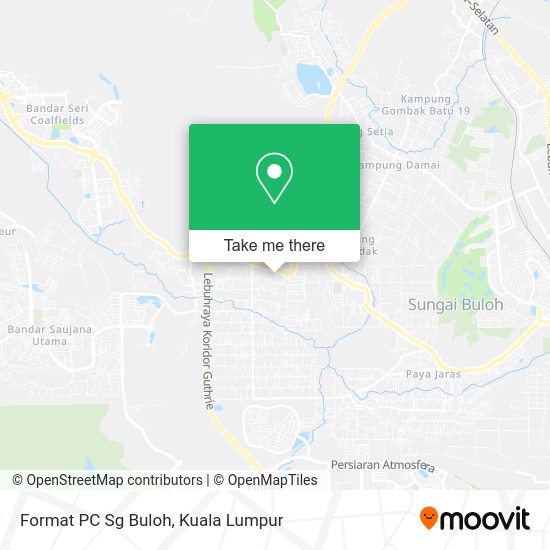 Format PC Sg Buloh map