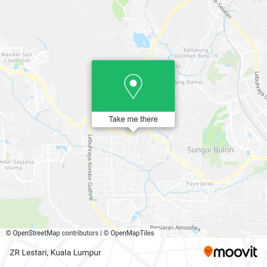 ZR Lestari map