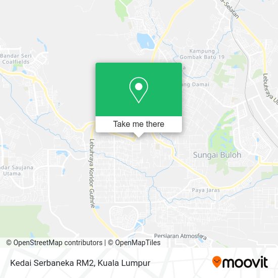 Peta Kedai Serbaneka RM2