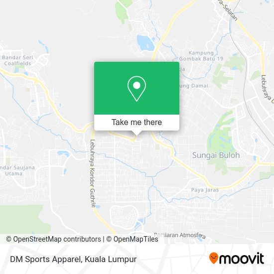 DM Sports Apparel map