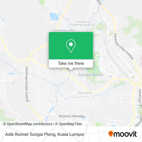 Peta Adik Runner Sungai Plong
