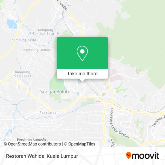 Peta Restoran Wahida