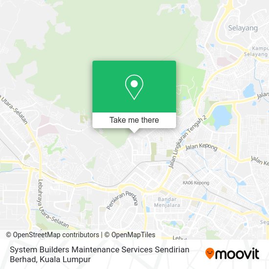 System Builders Maintenance Services Sendirian Berhad map