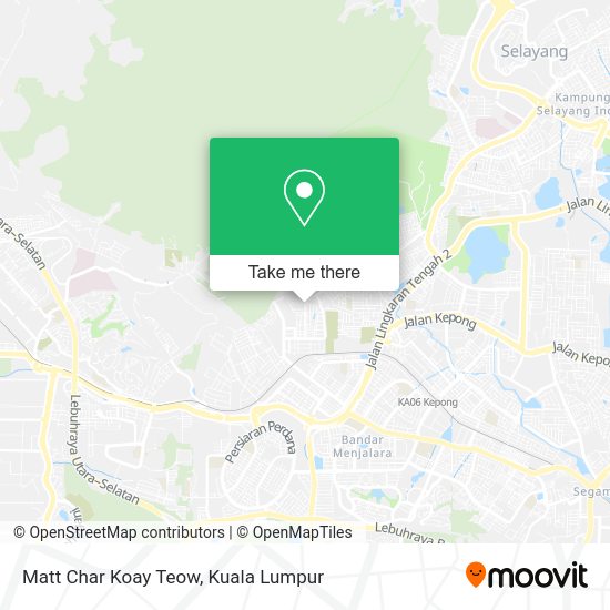 Peta Matt Char Koay Teow