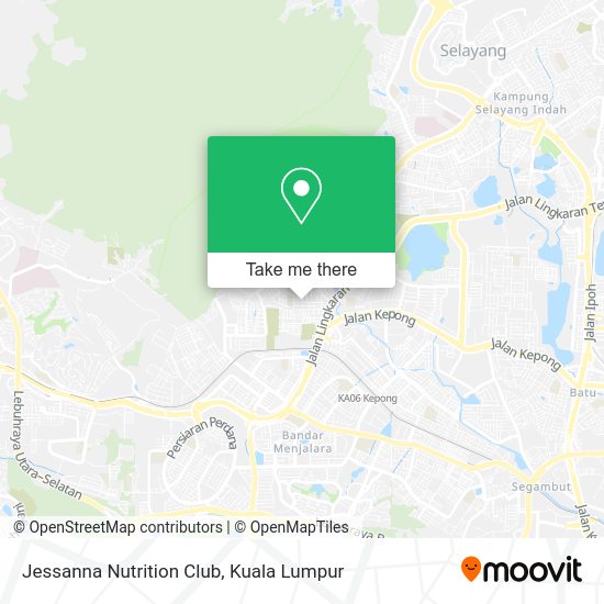 Jessanna Nutrition Club map