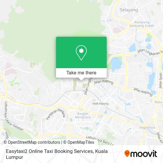 Peta Easytaxi2 Online Taxi Booking Services