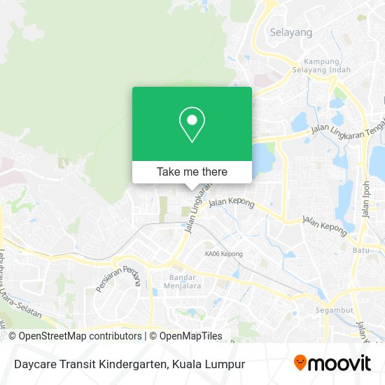 Daycare Transit Kindergarten map