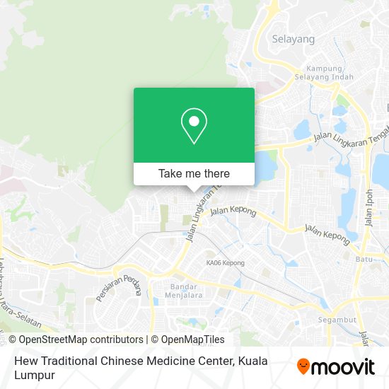 Hew Traditional Chinese Medicine Center map