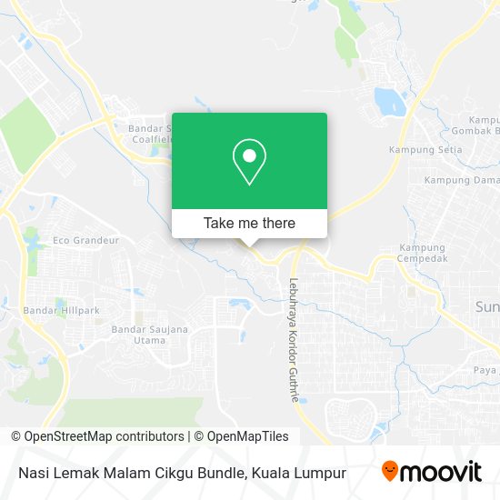 Nasi Lemak Malam Cikgu Bundle map