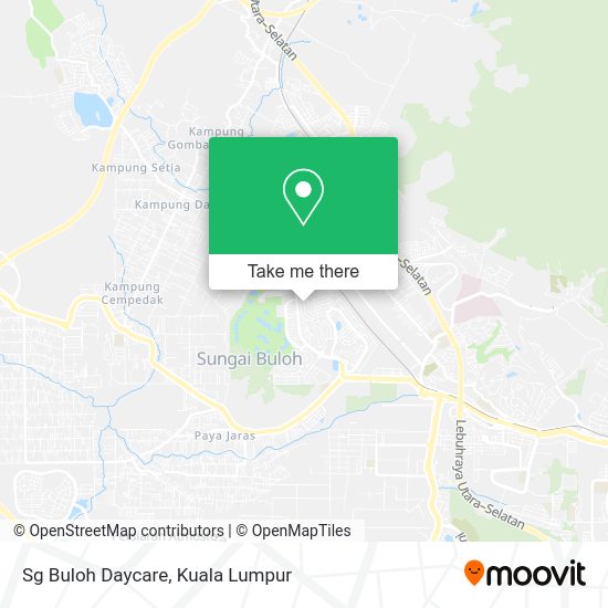 Peta Sg Buloh Daycare