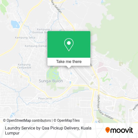 Laundry Service by Qaa Pickup Delivery map