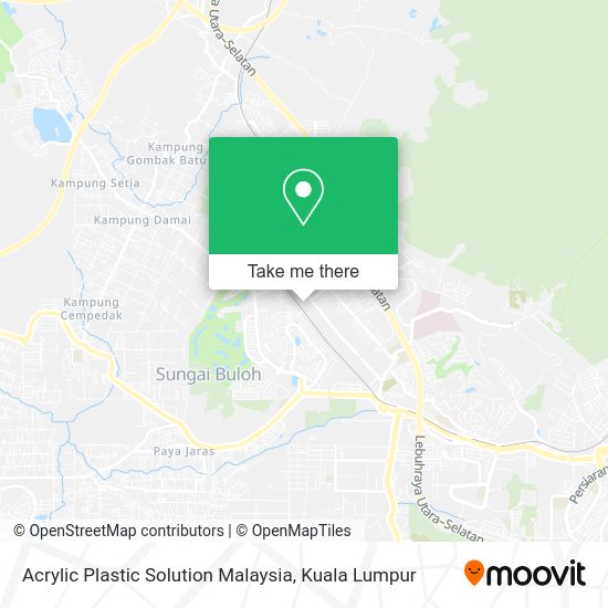 Acrylic Plastic Solution Malaysia map