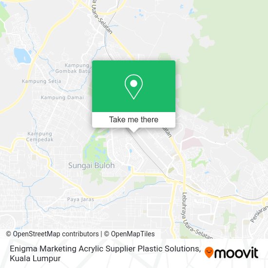 Enigma Marketing Acrylic Supplier Plastic Solutions map