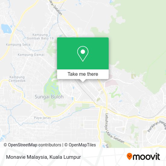 Peta Monavie Malaysia