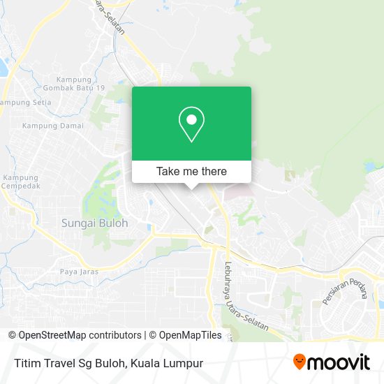 Titim Travel Sg Buloh map