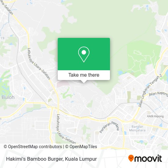 Hakimi's Bamboo Burger map