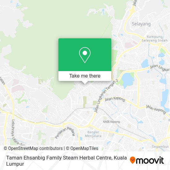 Taman Ehsanbig Family Steam Herbal Centre map