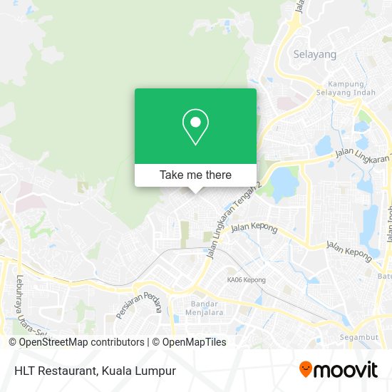 HLT Restaurant map