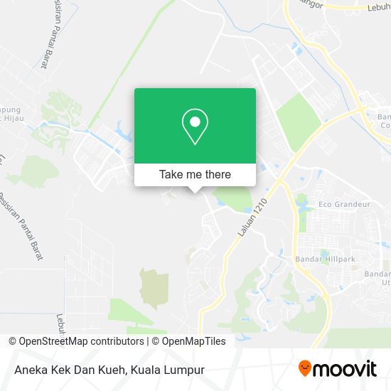 Aneka Kek Dan Kueh map