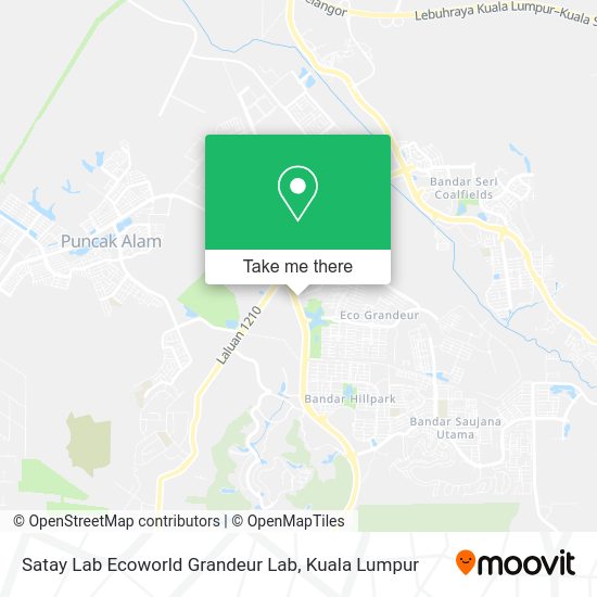Peta Satay Lab Ecoworld Grandeur Lab
