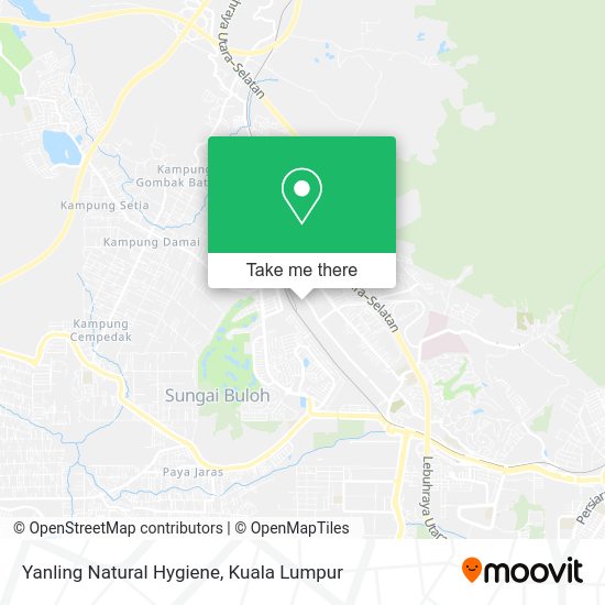 Yanling Natural Hygiene map