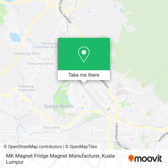 MK Magnet Fridge Magnet Manufacturer map