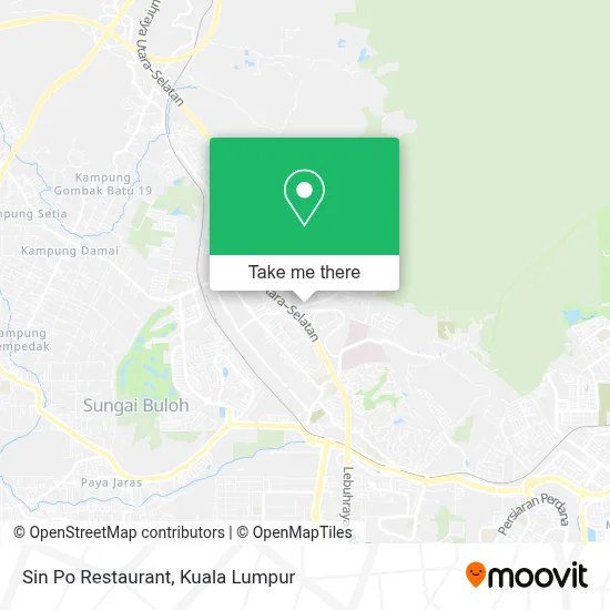 Sin Po Restaurant map