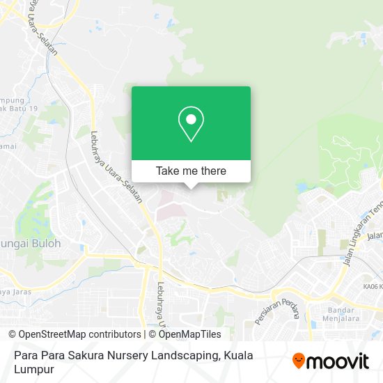 Peta Para Para Sakura Nursery Landscaping