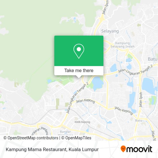 Kampung Mama Restaurant map