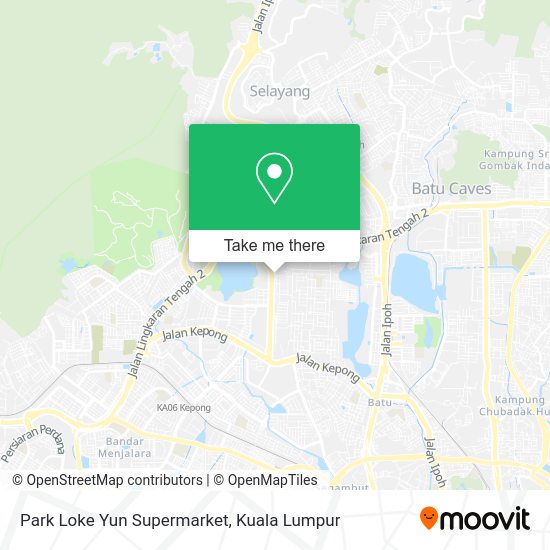 Park Loke Yun Supermarket map