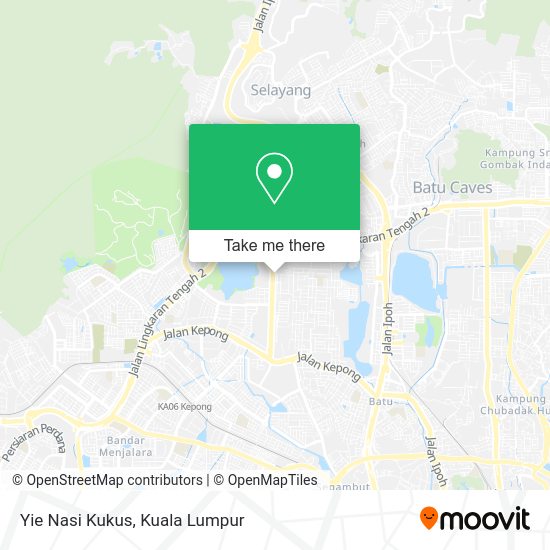 Yie Nasi Kukus map