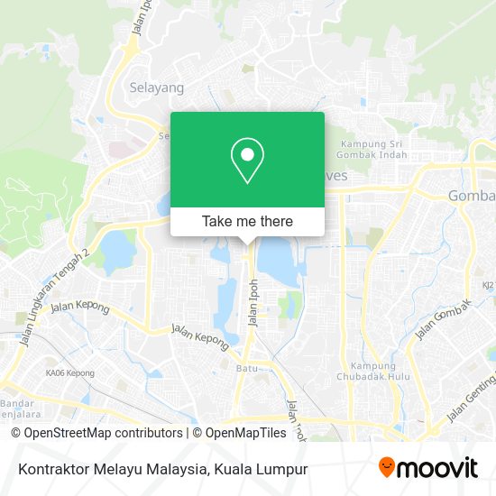 Kontraktor Melayu Malaysia map
