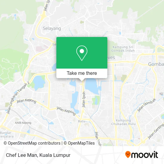 Chef Lee Man map