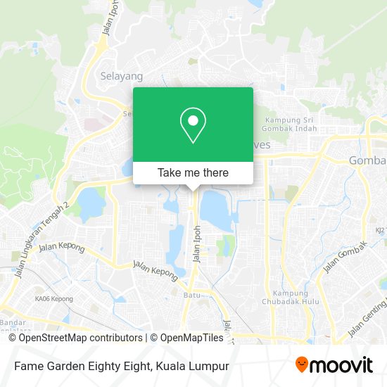 Fame Garden Eighty Eight map