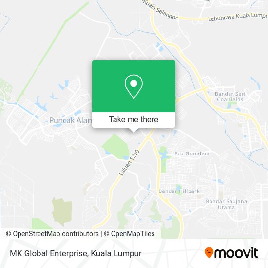 MK Global Enterprise map