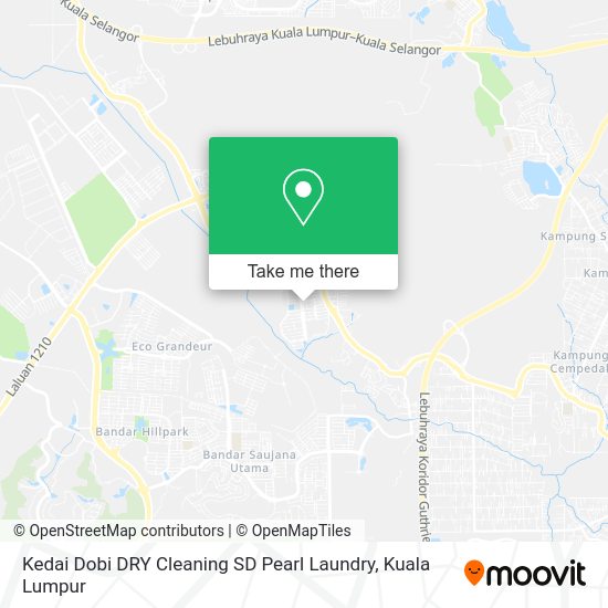 Kedai Dobi DRY Cleaning SD Pearl Laundry map