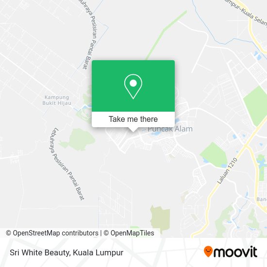 Sri White Beauty map