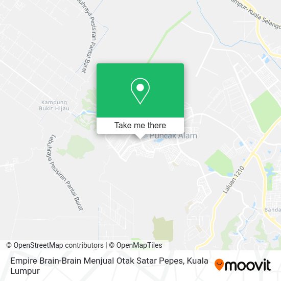 Empire Brain-Brain Menjual Otak Satar Pepes map