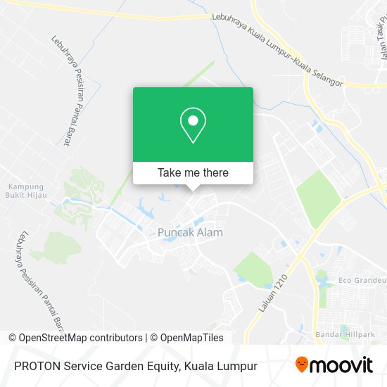 Peta PROTON Service Garden Equity