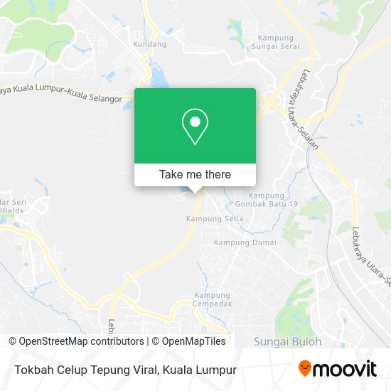 Peta Tokbah Celup Tepung Viral