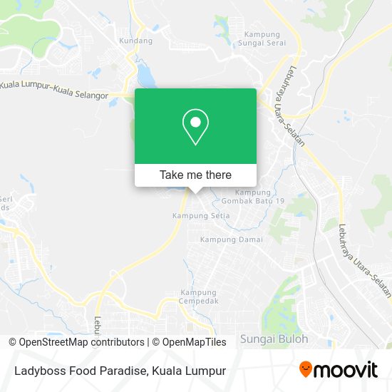 Ladyboss Food Paradise map