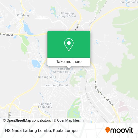 Peta HS Nada Ladang Lembu