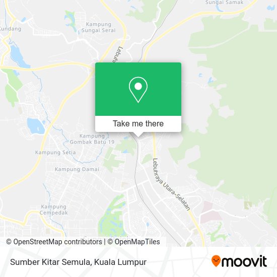 Sumber Kitar Semula map