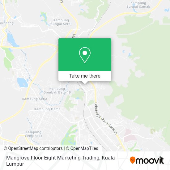 Peta Mangrove Floor Eight Marketing Trading