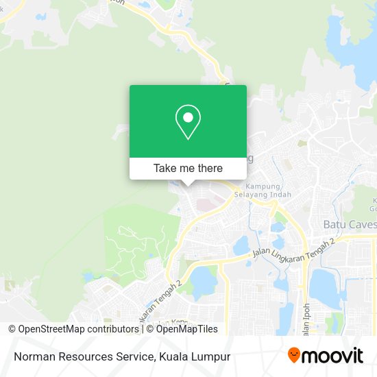 Norman Resources Service map